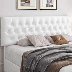 Queen Upholstered Bed Frame With Under Bed Drawers