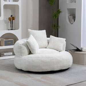 High Back Bean Bag Chair - Durable Comfort Lounger Couch