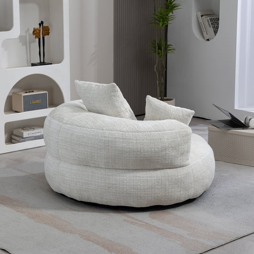 High Back Bean Bag Chair - Durable Comfort Lounger Couch