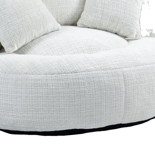 High Back Bean Bag Chair - Durable Comfort Lounger Couch