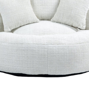 High Back Bean Bag Chair - Durable Comfort Lounger Couch