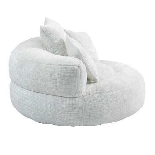 High Back Bean Bag Chair - Durable Comfort Lounger Couch