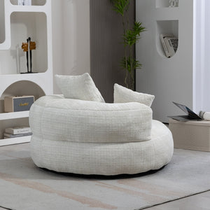 High Back Bean Bag Chair - Durable Comfort Lounger Couch