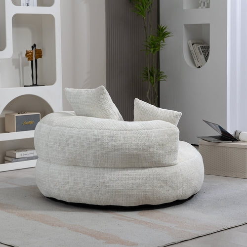 High Back Bean Bag Chair - Durable Comfort Lounger Couch