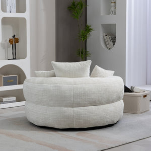 High Back Bean Bag Chair - Durable Comfort Lounger Couch